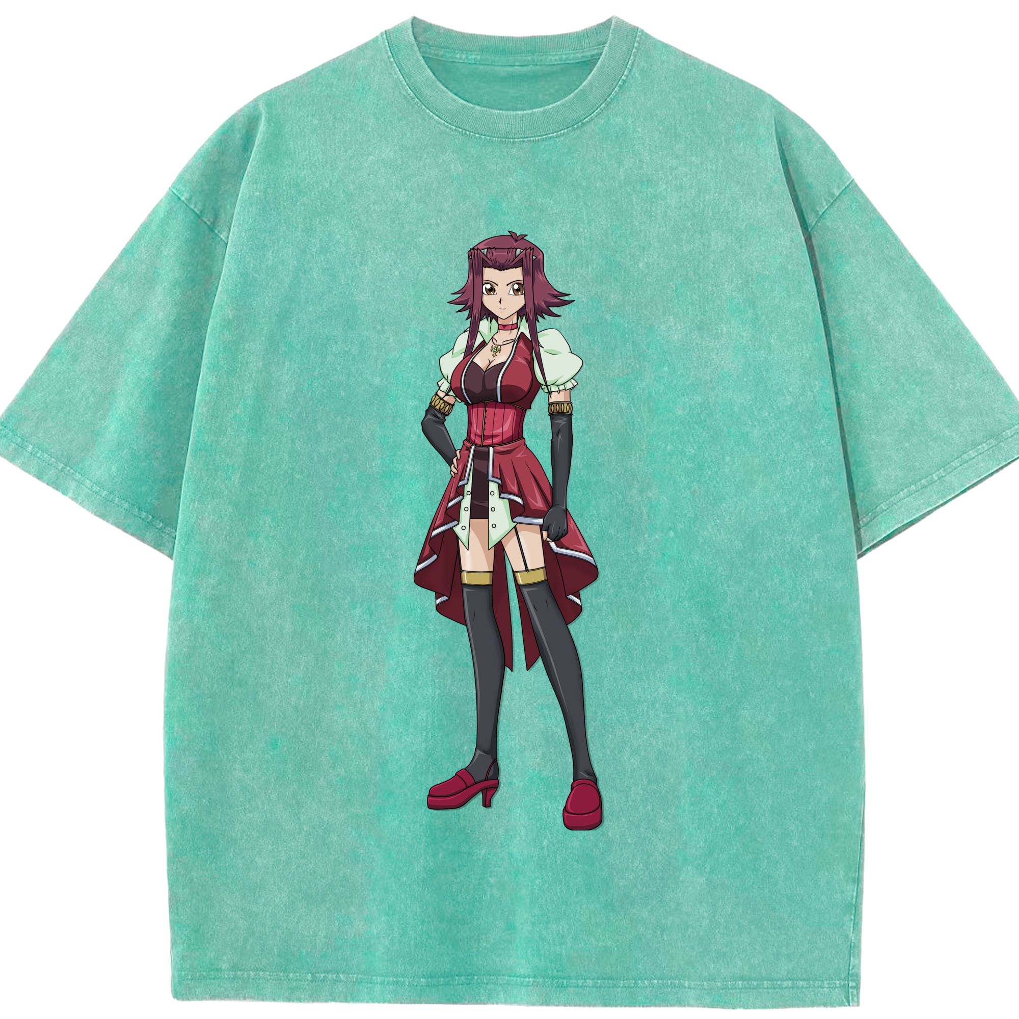 （画像用） 遊☆戯☆王 Yu-Gi-Oh! 綿100% ヴィンテージ風 半袖Tシャツ（フロントプリント）